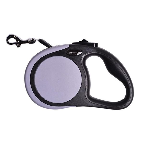 

automatic retractable dog leash belt puppy pet flexible walking traction rope cat extending running leads training collars & leashes