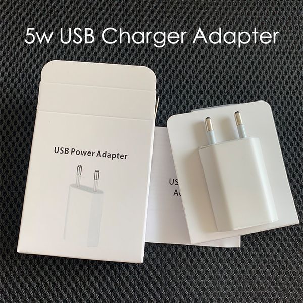 

original oem quality 5v 1a us eu ac usb wall charger travel adapter for xs xr 7 plus 6 6s 5s with package