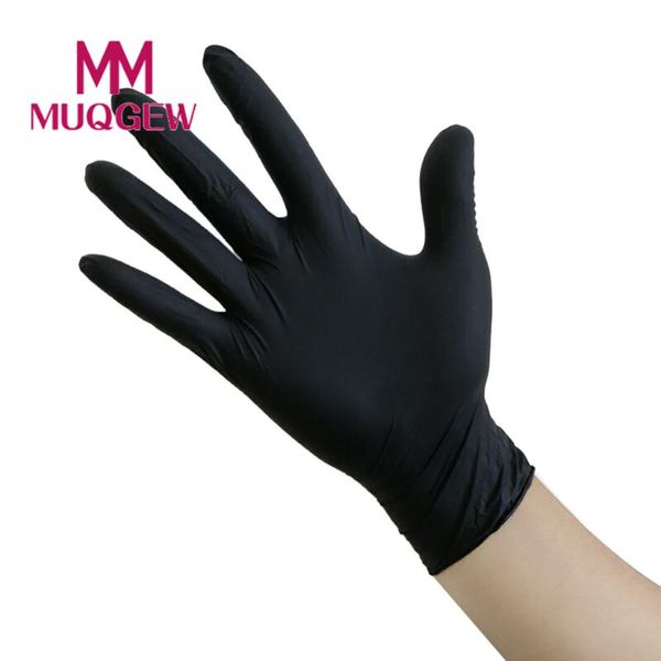 

disposable white nitrile gloves 100pc multifunction household cleaning washing universal oilproof anti-static latex glove