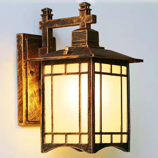 

outdoor wall lamp yard garden lamps