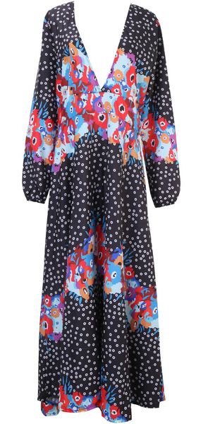 

casual dresses women summer chiffon boho bohemian long maxi dress beach sundress, Black;gray