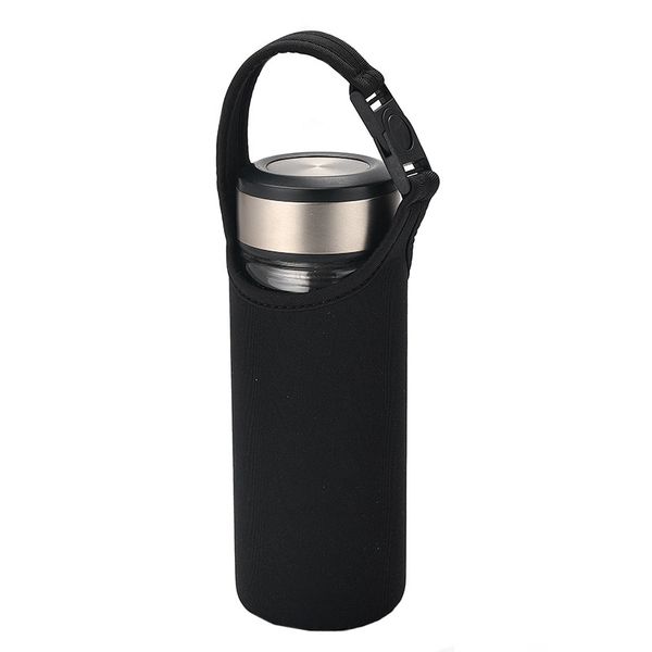 wholesale new style insulated bottle sleeve bag glass carrier bag