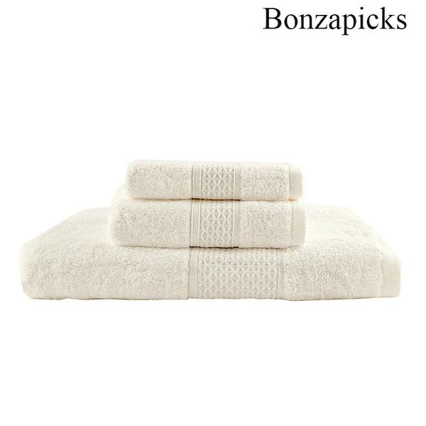 

towel bonzapicks linen white bath towels 4-pack-soft and absorbent premium quality perfect for daily use 100% cotton wash