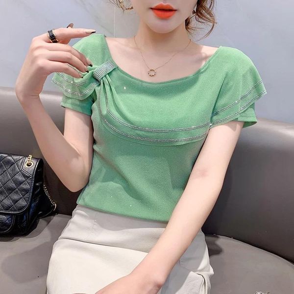 

women's t-shirt women burgundy shirt fashion t-shirshirt tees short sleeve, White