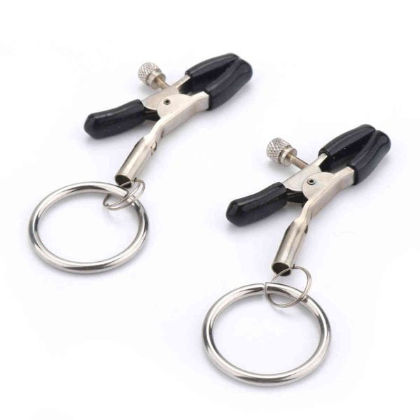 NXY Adult toys 4 Types Chains Metal Nipple Clamps Sex Toys For Women s Clips Games Couples Flirt BDSM Bondage_voghion.com