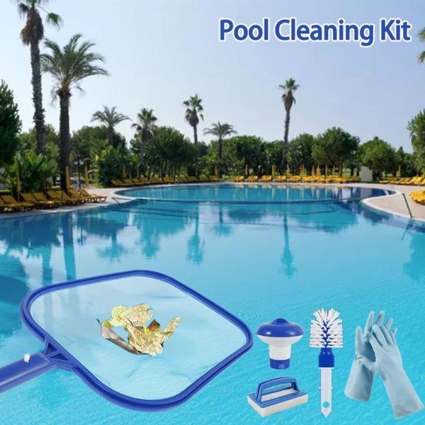 

pool & accessories swimming cleaning tools aquarium pond leaf skimmer net mesh scrubbing sponge brush fountains cleaners dispenser