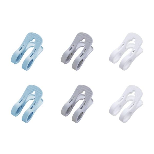 

clothing & wardrobe storage 6pcs clothespins laundry clips clothes hanger windproof clip for quilt