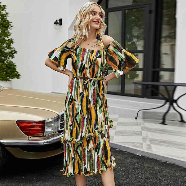 

dress spring summer miyake plied beach-style asymmetric strapless clothes extension in scarf 5439, Black;gray