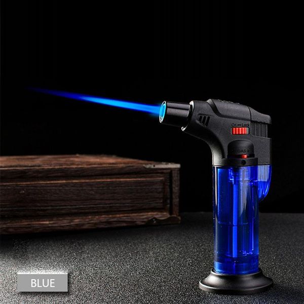 

outdoor pads windproof flame butane gas lighter refillable adjustable jet torch bbq tools ignition tool