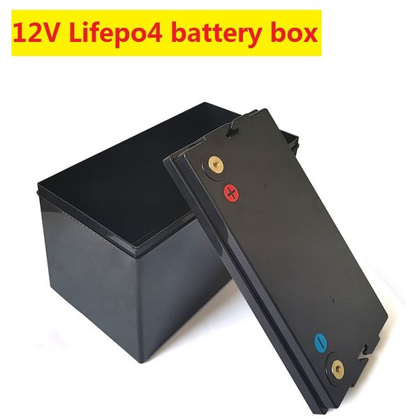 Caixas da bateria LIFPO4 Caixas 12V 24V 36V 48V 20AH 50AH 80AH 100AH ​​Capa de armazenamento de baterias de lítio