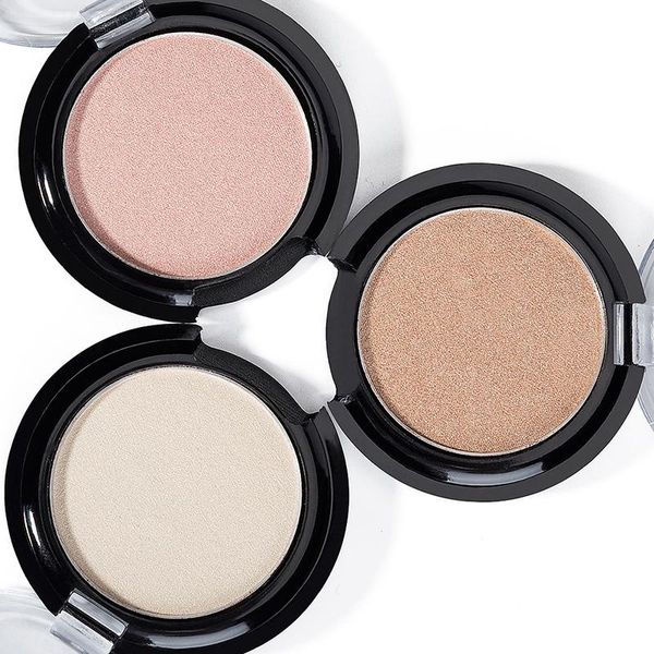 

blush 1 pcs shining smooth makeup face contour pink orange blusher din889
