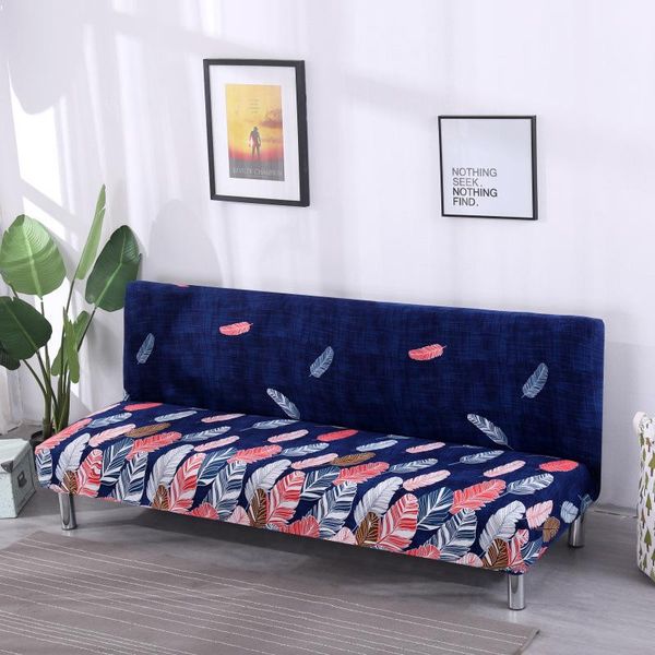 

chair covers simple printed elastic universal all-inclusive folding sofa bed cover without armrest non-slip one-piece