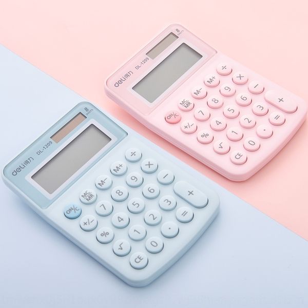 

evgg deli calculators 1209a mini portable creative 8-digit office computer student deli candy 1209a color calculator mini portable creative