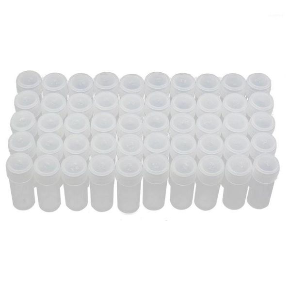 

storage bottles & jars 50pcs/set transparent pills box bottle organizer container