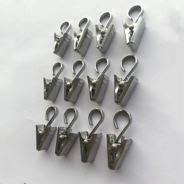 

pcs stainless steel shower curtain clips drapery ring satin with hook & drapes
