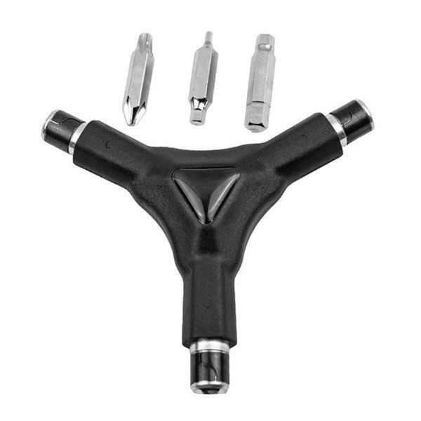 

tools promend 6 function y-wrench triple-cornered inner hexagon t25 bicycle multi-function repair tool