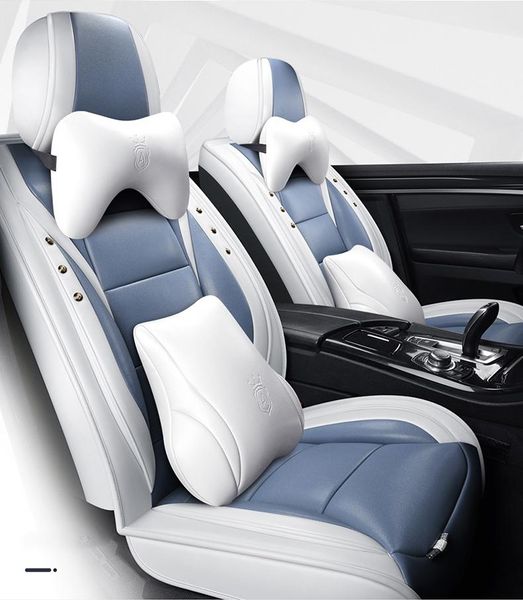 

car seat covers ins blue leather cover for geely atlas emgrand ec7 x7 accessories