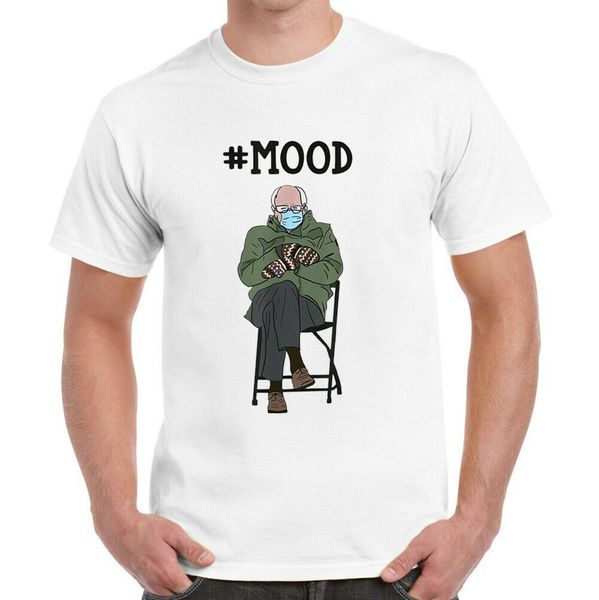 

bernie sanders mittens mood inauguration 2021 t-shirt, White;black