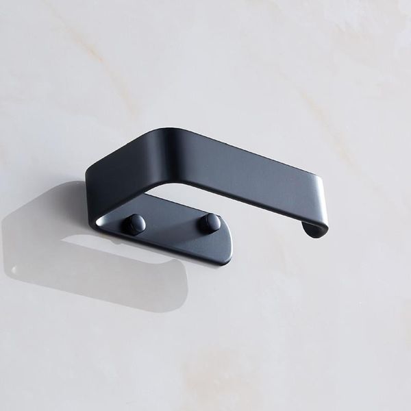 

toilet paper holders black holder space aluminum towel wc kitchen roll bathroom hardware