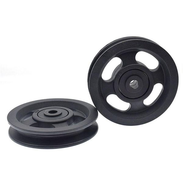 

universal bearing pulley wheel for cable machine gym fitness equipment part garage door durable nylon shell accessories