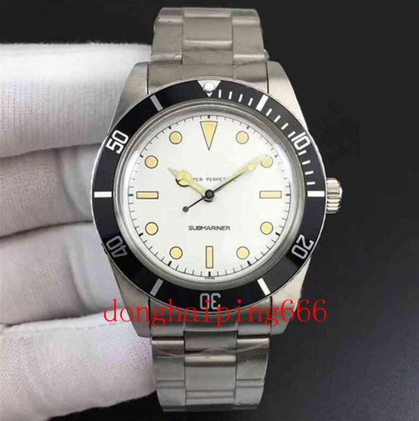 

quality old models classical collection vintage 1680 6204 1969 6541 6205 1954 5517 5513 5514 mens watch automatic 2836 men wristwatch, Slivery;brown