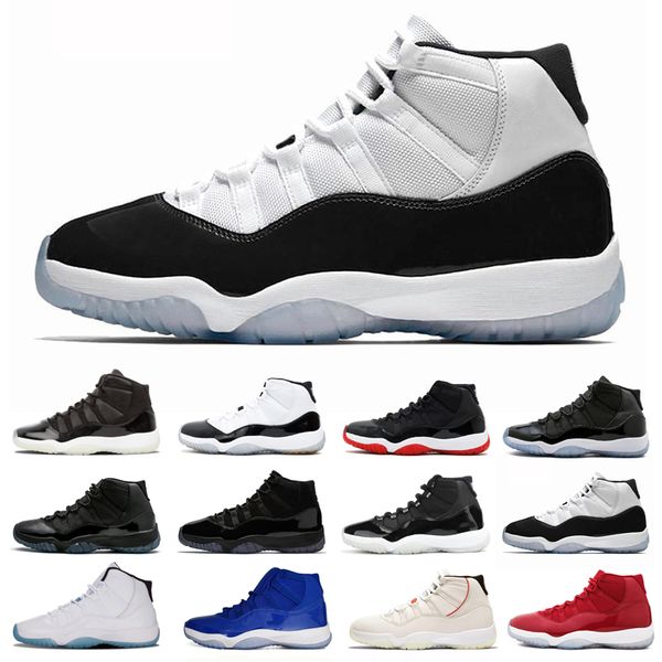 

concord man basketball shoes 11 11s low cut bred infrared university blue varsity white navy gum snakeskin trainers wings mans shoe classic, White;red