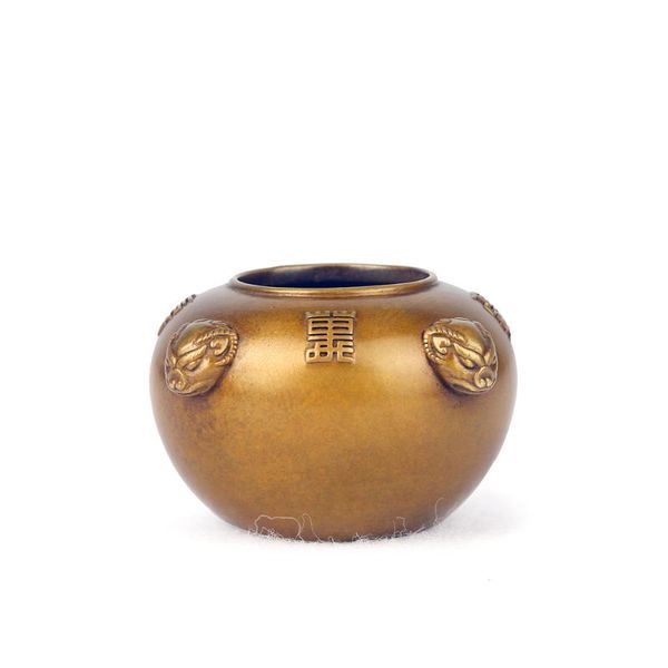 

fragrance lamps pure copper gold metal incense burner charcoal brass buddhism home smell ceramic buddha parfum decor ii50xxl
