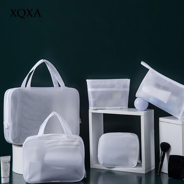 

cosmetic bags & cases large capacity simple bag transparent travel toiletry storage organizer