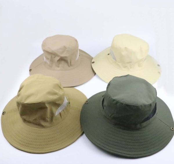 

men's fishing hat with big eaves for sunscreen and sunshade in summer, Blue;gray