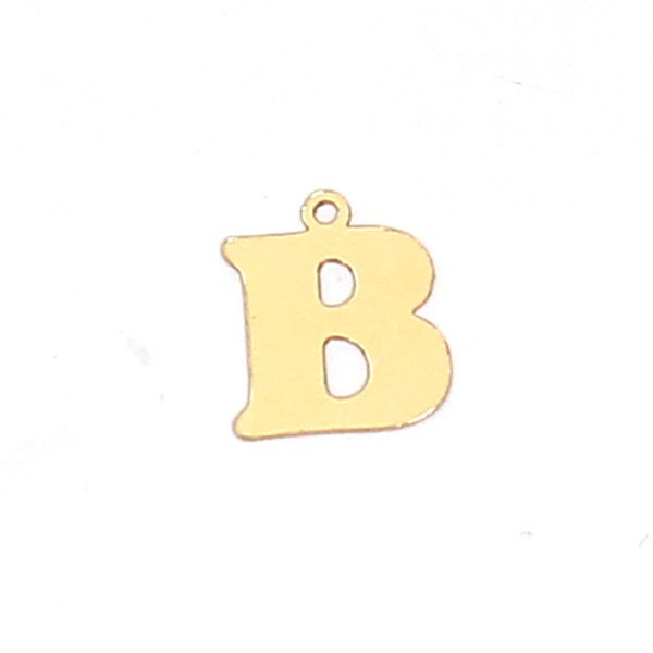 

beadsnice 14k gold filled special letter pendants jewelry charm, Silver