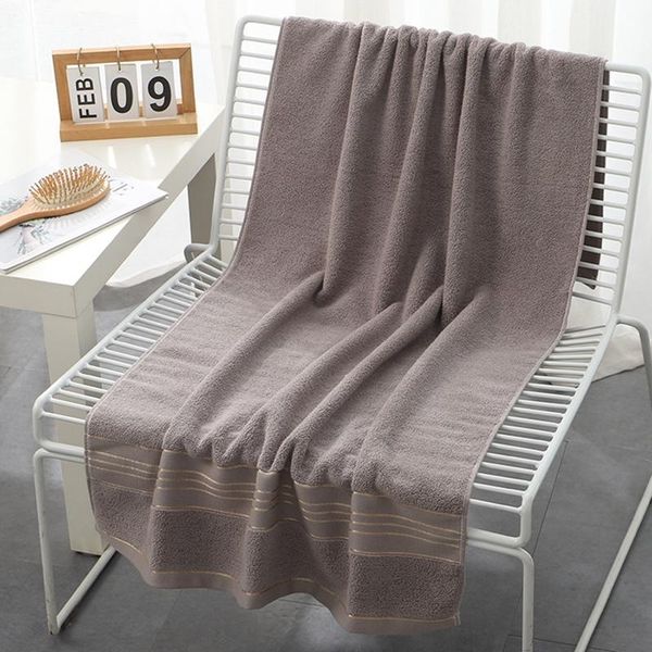 

towel 70x140cm bathing towels pure cotton super absorbent large face/bath thick soft bathroom comfortable beach
