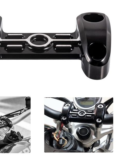 

handlebars cover aluminum clamp bridge piece for r ninet r9t/pure/ 2014-2021