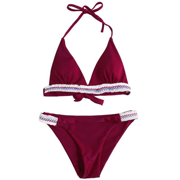 

women's swimwear women bikini brazilian swimsuit push-up bra set two piece swim suit beachwear bathing maillot de bain femme, White;black