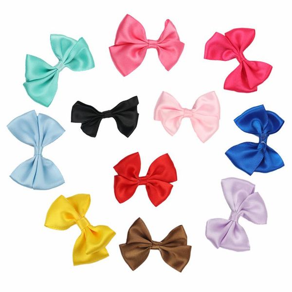 

decorative flowers & wreaths 20 pieces of bowknot polyester ribbon hand-knotted cake flag streamer bow decoration flower home decore wedding