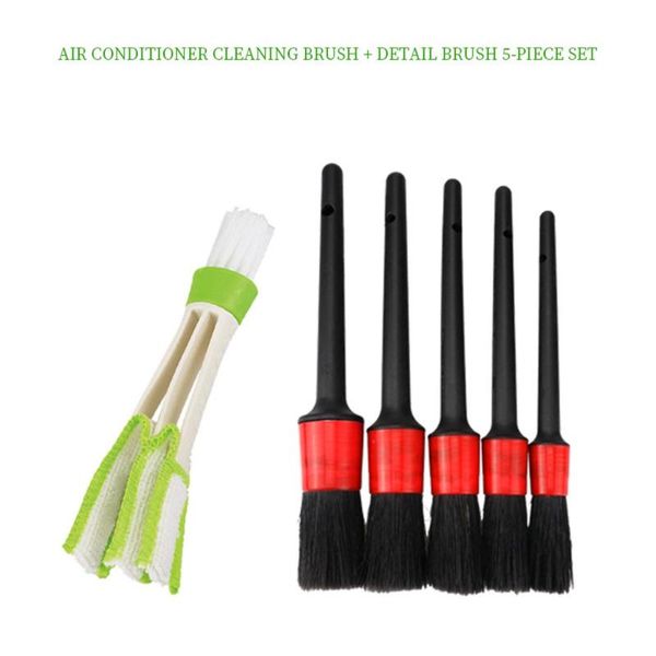 

car sponge truck detailing tool brush kit vehicle care clean parts rims set