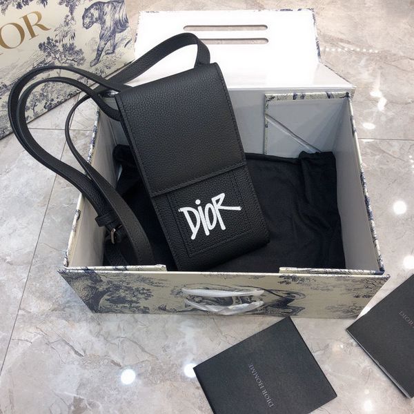 

wholesale yle old lady fashion shoulder bag summer tide mobile phone zero wallet men's leather messenger bag backpack luxuryss designer
