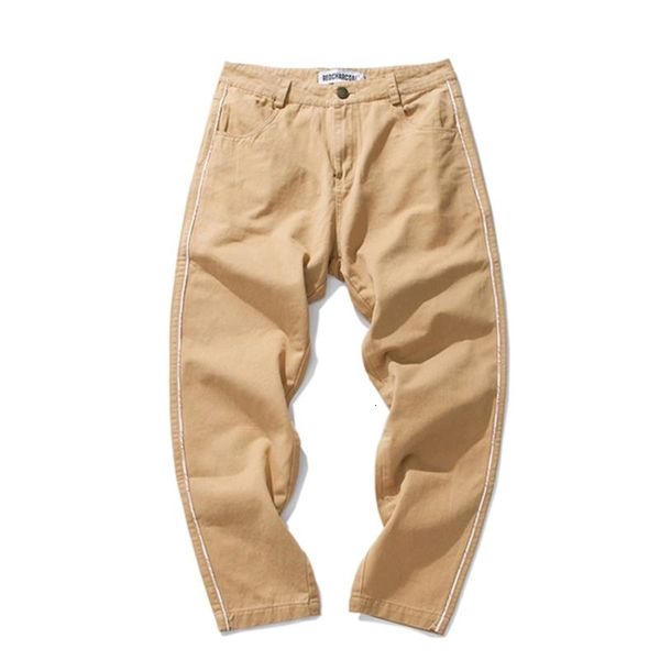 

men's pants rhymonster x redcharcoal khaki washed casual trousers1 d3ip, Black