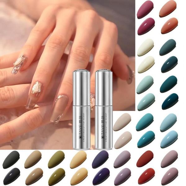 

nail polish 5ml trendy matte dry quickly good sealing performance semi-permanent color morandi for autumn winter