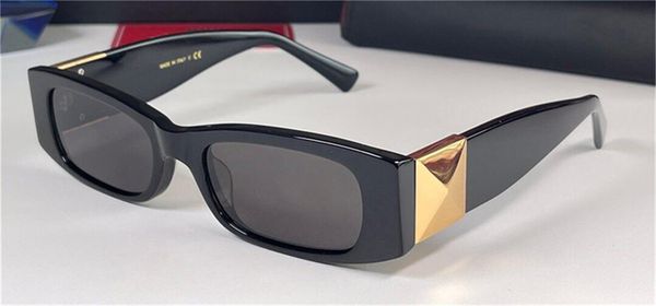 

new fashion design sunglasses 4105 small square frame simple and popular style outdoor uv 400 protective eyewear, White;black