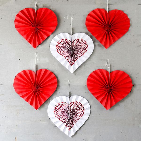 

paper love paper fan flower party decoration suppli home pendant