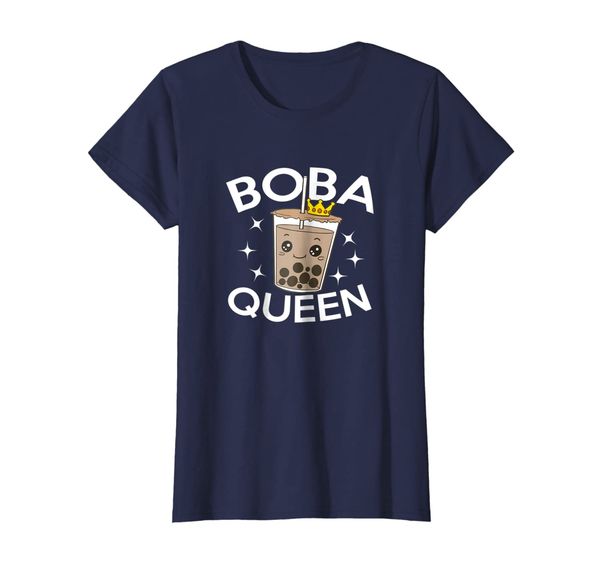 

funny boba tea bubble t-shirt boba queen gift, White;black