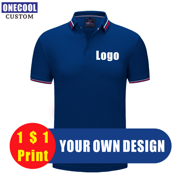 

men's polos 6 colors fashion shirt custom printed embroidery logo s-4xl men and women customized personal brand onecool, White;black