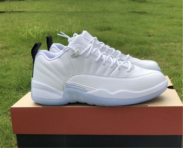 

12 low easter men shoes lagoon pulse 12s white multi-color xii basketballshoes 11s legend blue outdoor sneakers av2187-117 with0