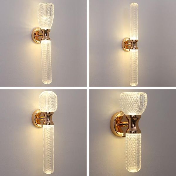 

wall lamp luxury modern bedroom bedside simple living room background creative corridor study led light