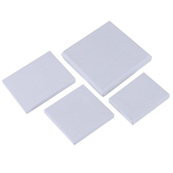 

frames mini painting canvas panel boards for acrylic oi paint acid white cotton multi size beginner artists students & kids