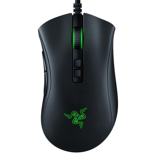 

razer deathadder v2 gaming mouse, 8 programmable buttons, optical micro-mouse switch, 20000 dpi, inventory mice