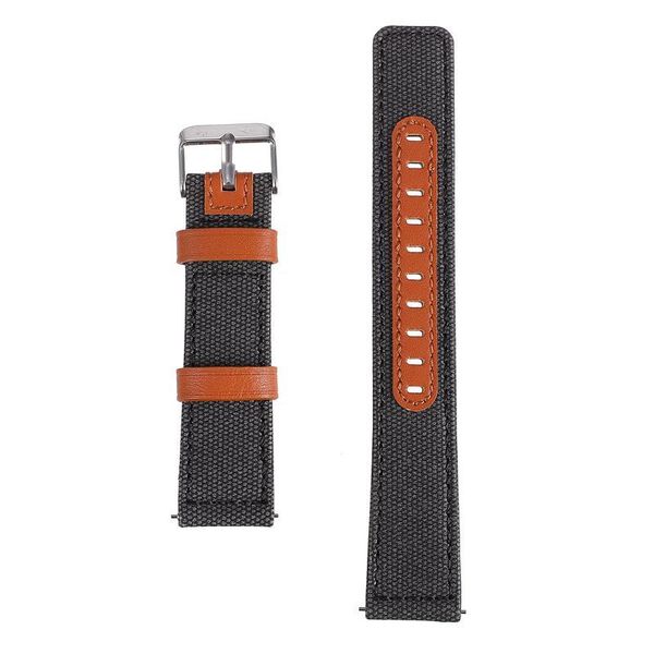 

watch bands smart band genuine leather strap compatible for galaxy 3, Black;brown
