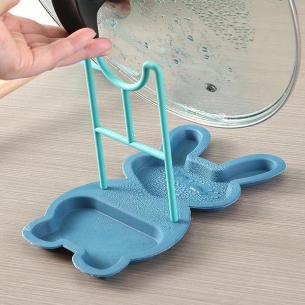 

hooks & rails pot cover rack household kitchen table shovel spoon non punching storage holder gadgets accessories