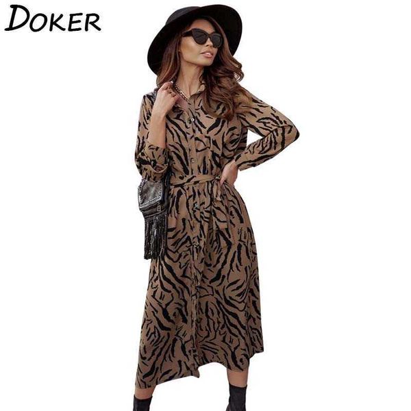 

floral print dres boho vintage turn down long sleeve plus size elegant ladies casual shirt dresses vestidos 210604, Black;gray