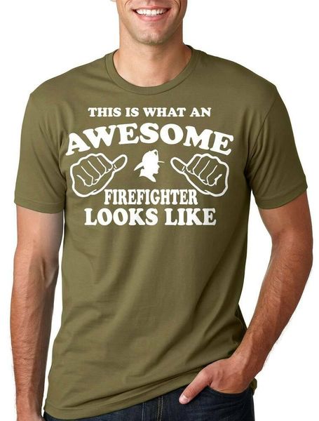 

firefighter awesome firefighter t-shirt gift for firefighter tee shirt, White;black